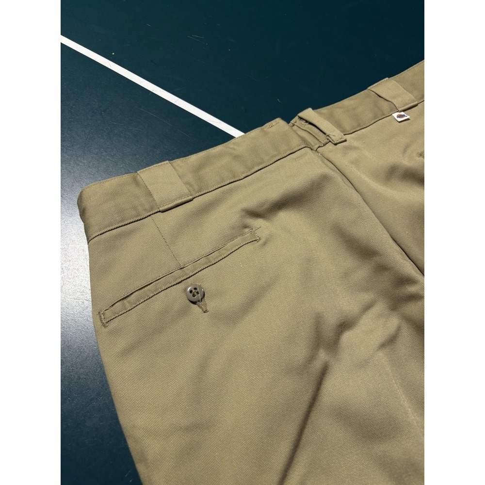 Vintage 70s Dickies Chino Work Pants Plaid Flannel Lined Men's 36x28 Talon Rare - Picture 14 of 16